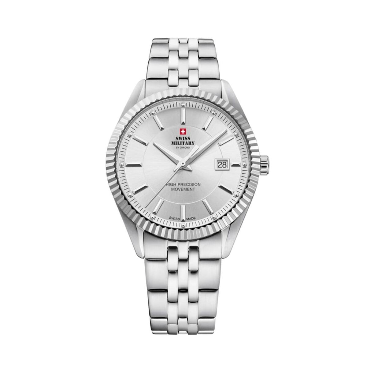 Horloge Heren Swiss Military Chrono SM34065.02 Zilverkleurig