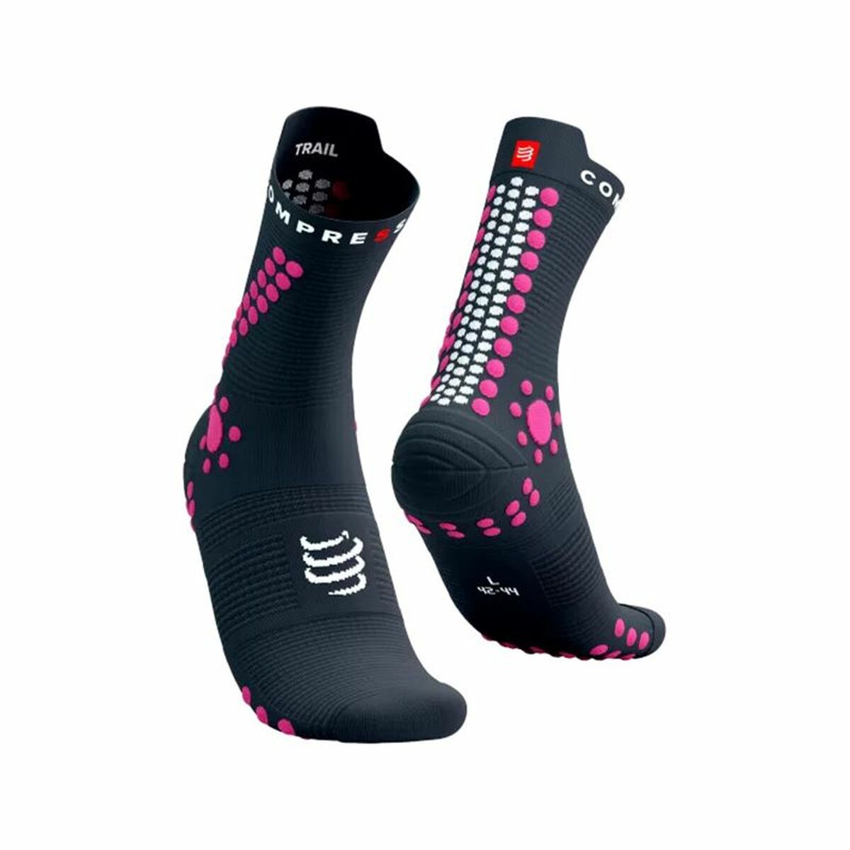Chaussettes de Sport Compressport Pro Racing Socks v4.0 Noir