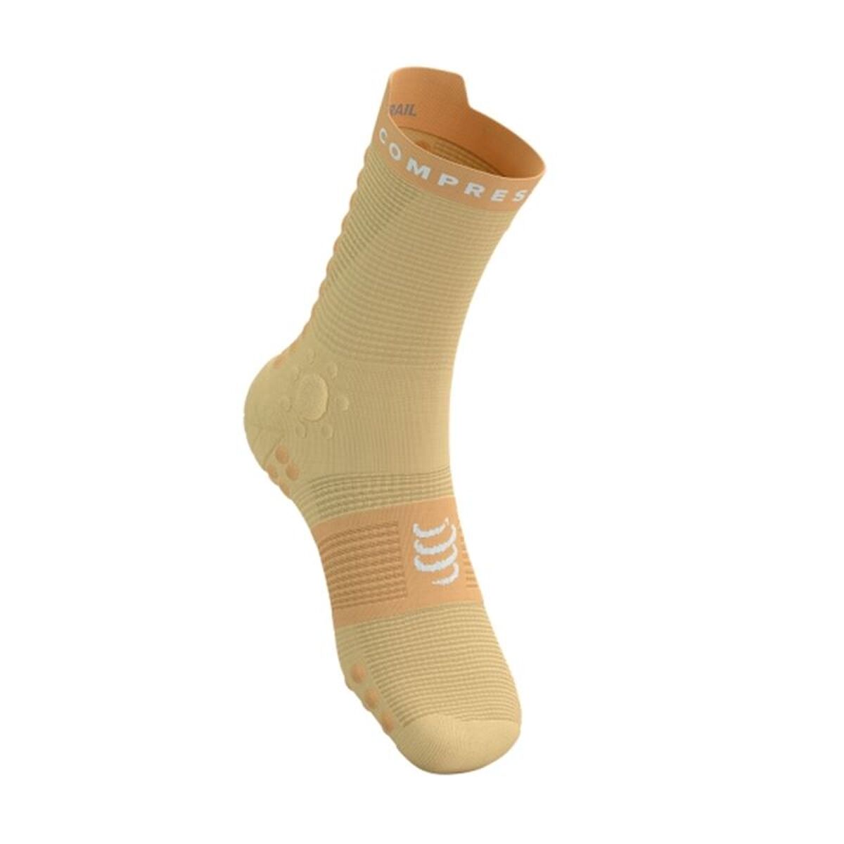 Sports Socks Compressport Pro Racing White