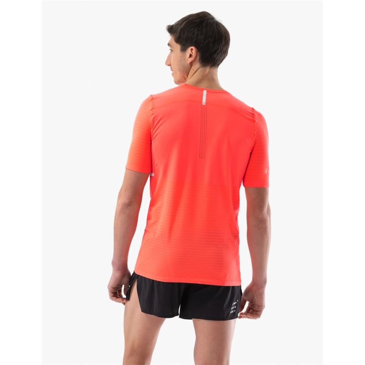 Heren-T-Shirt met Korte Mouwen Compressport Pro Racing Rood