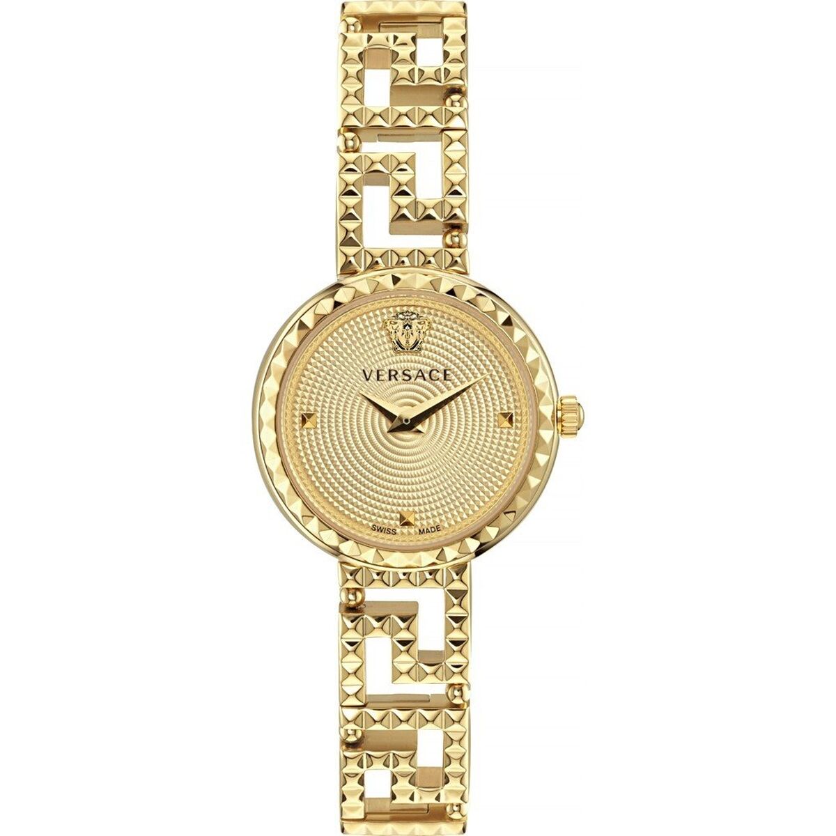Γυναικεία Ρολόγια Versace GRECA GODDESS  3H Χρυσό (Ø 28 mm)