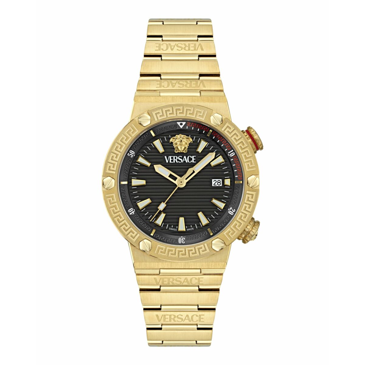 Image secondaire de Montre Homme Versace GRECA LOGO 3H (Ø 43 mm)