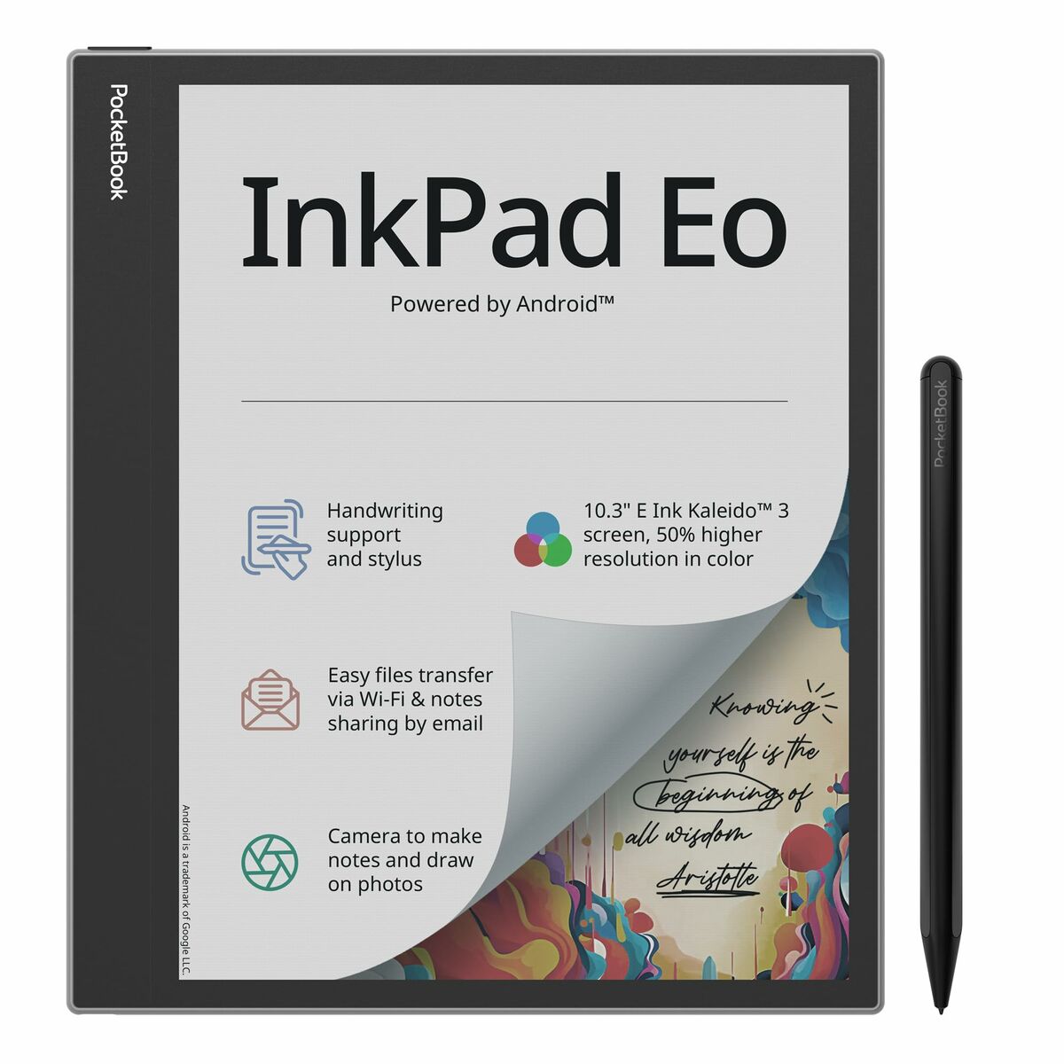 Afbeeldingen van EBook PocketBook InkPad Eo Grey 64 GB 10,3"