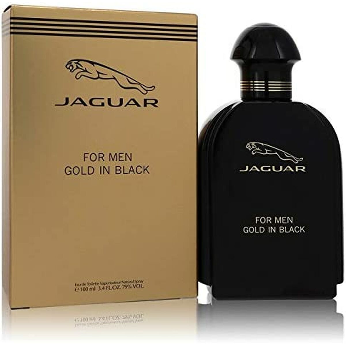 Parfum Homme Jaguar EDT Gold in Black 100 ml