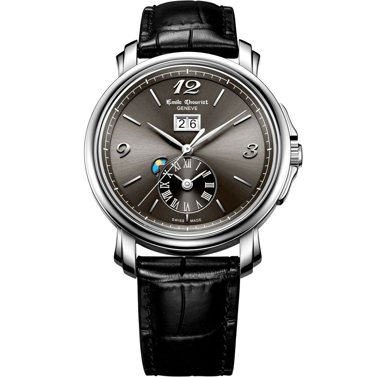 Montre Homme Emile Chouriet 08.1168.G39.6.8.26.2 (Ø 39 mm)