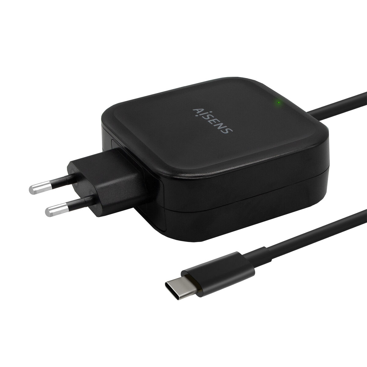 Image de Wall Charger Aisens ASCH-1PD65WL-BK Black 65 W