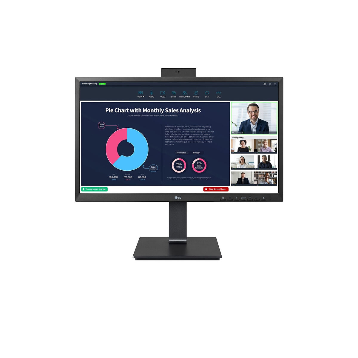 Picture of Monitor LG 24BP75CP-B Full HD 24"