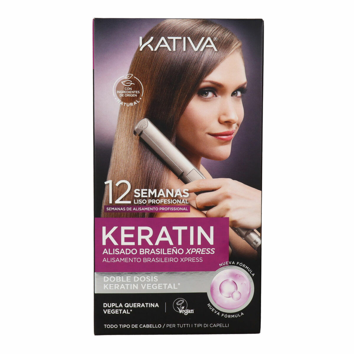 Σαμπουάν Kativa KERATIN EXPRESS 3 Τεμάχια