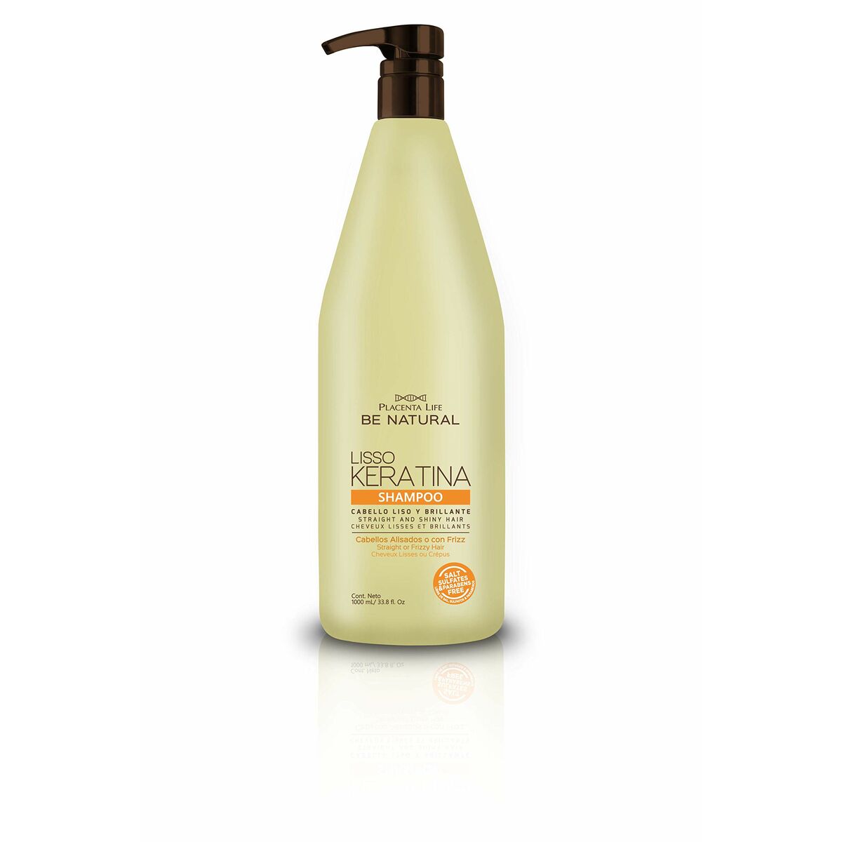 Shampoo Be Natural Cheratina 1 L