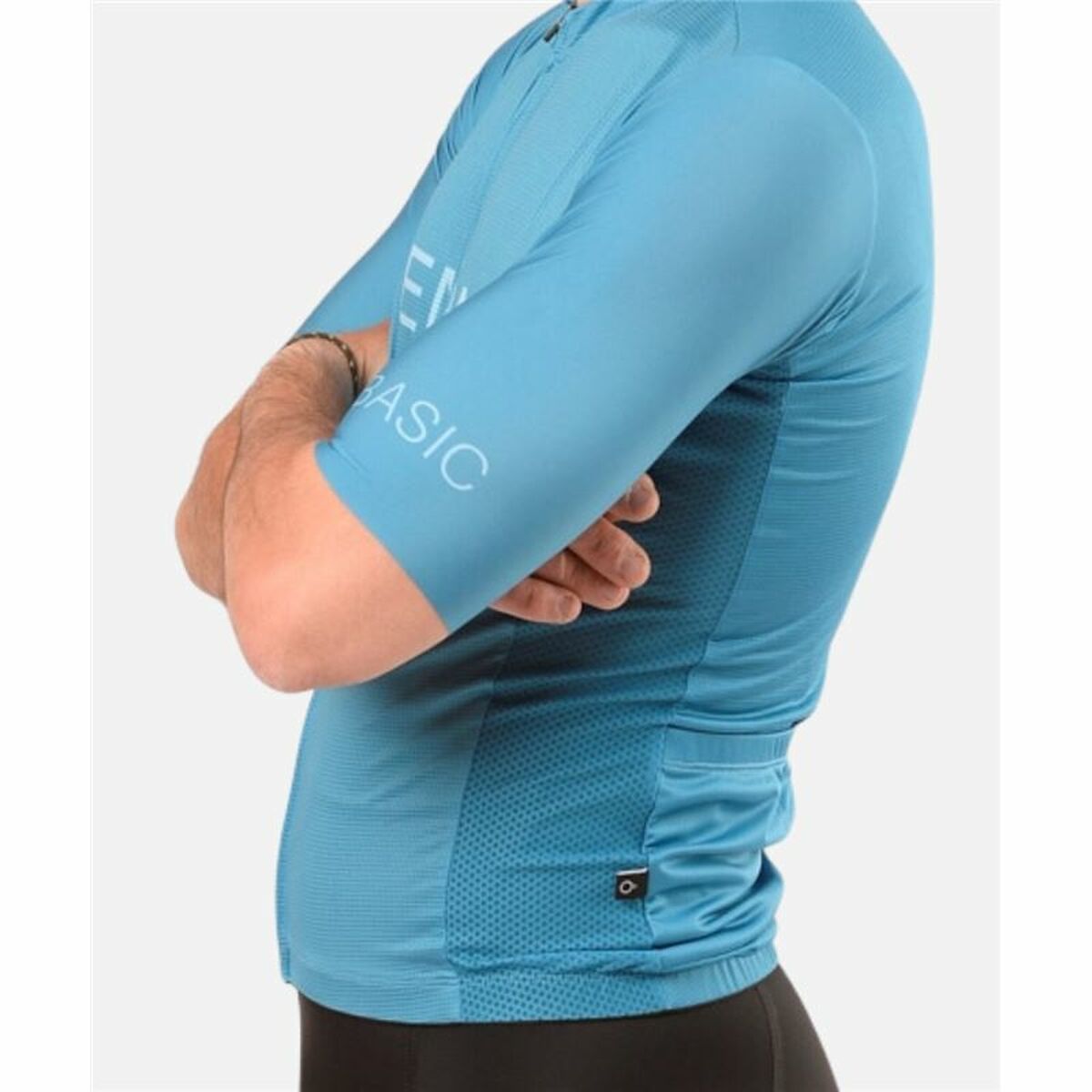 Image secondaire de maillot de cyclisme Hemon Basic Bleu