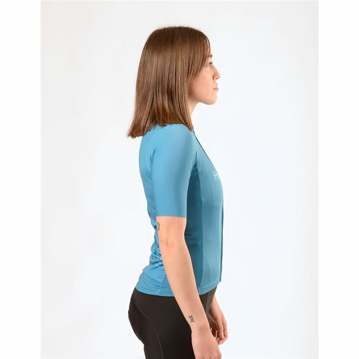 Image secondaire de maillot de cyclisme Hemon Basic Bleu