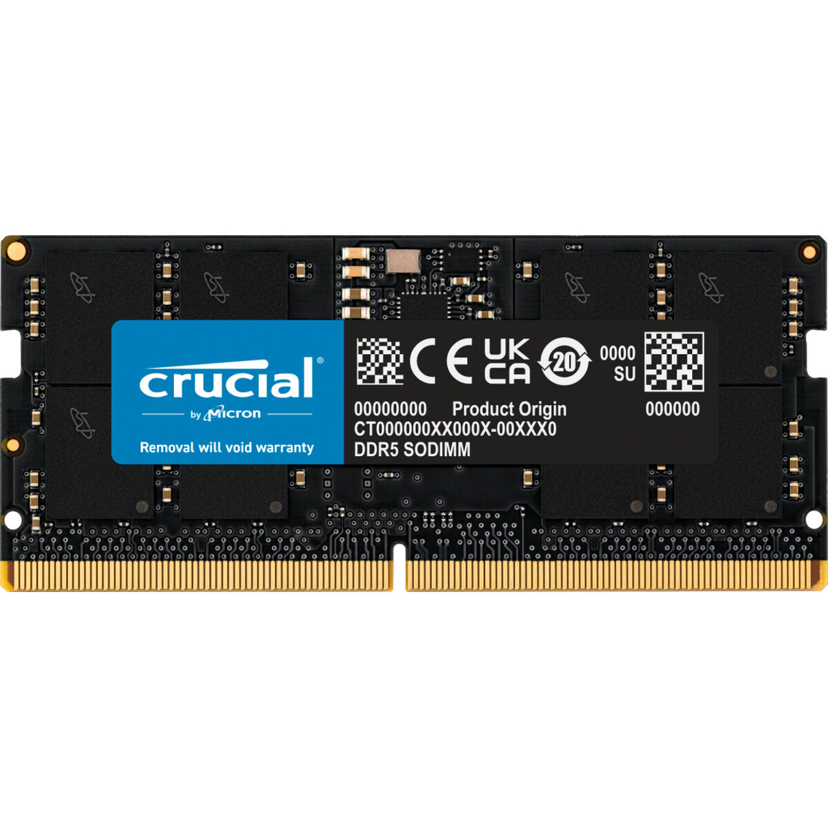 Mémoire RAM Crucial CT24G56C46S5 DDR5 SDRAM DDR5