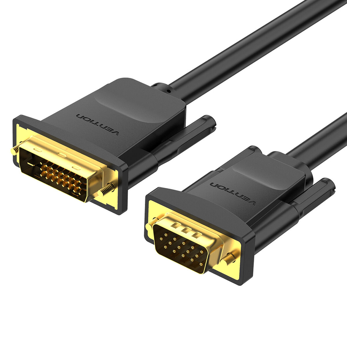 Adapter VGA naar DVI Vention EABBG Zwart 1,5 m