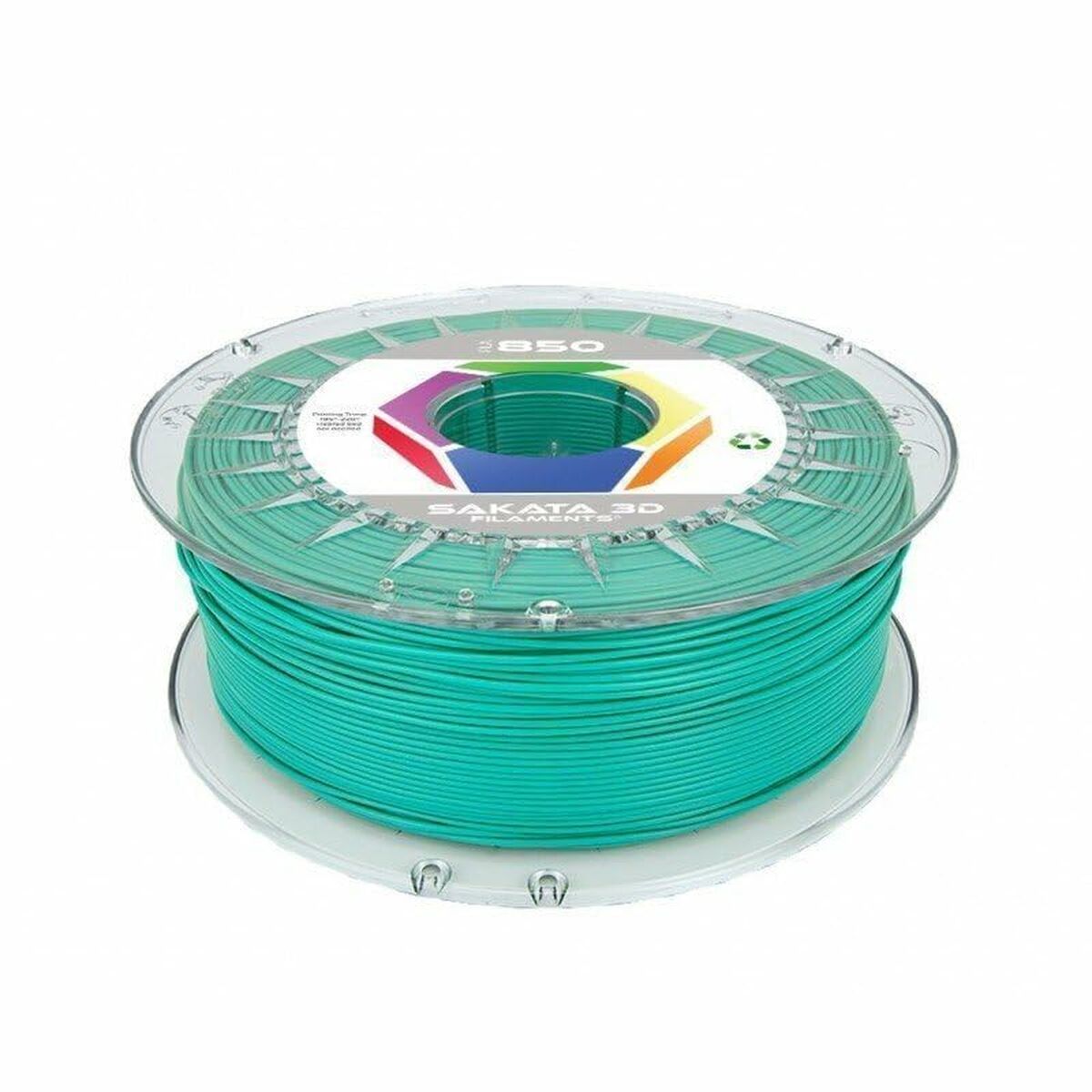 Bobine de filament Sakata 3D PLA 850 Vert 1 kg 1,75 mm