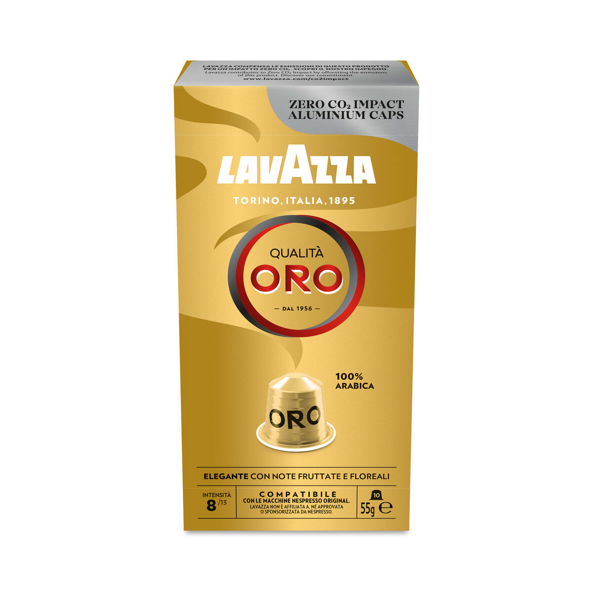 Koffiecapsules Lavazza Qualitá Oro (10 Stuks)