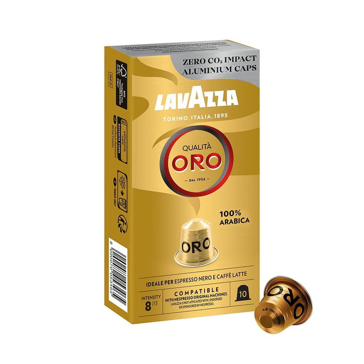 Koffiecapsules Lavazza Qualitá Oro (10 Stuks)