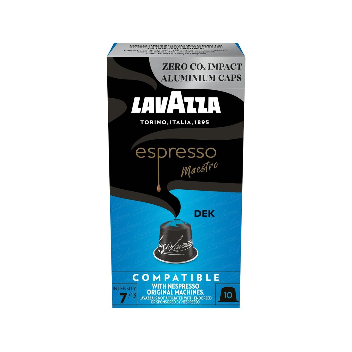 Koffiecapsules Lavazza Espresso Decaf Descafeinado (10 Stuks)