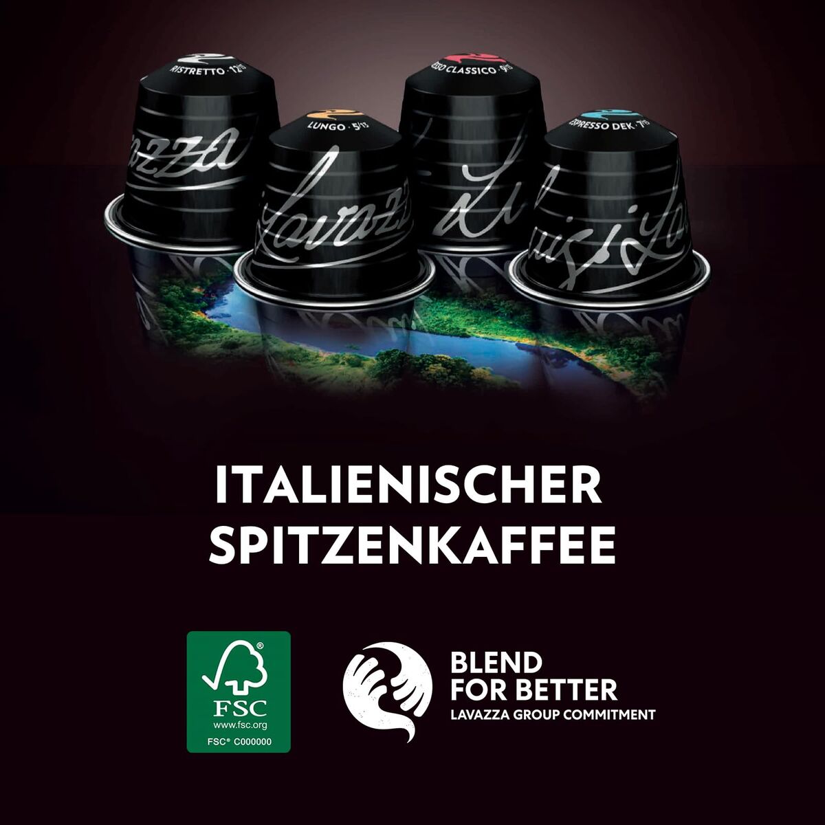 Koffiecapsules Lavazza Espresso Decaf Descafeinado (10 Stuks)