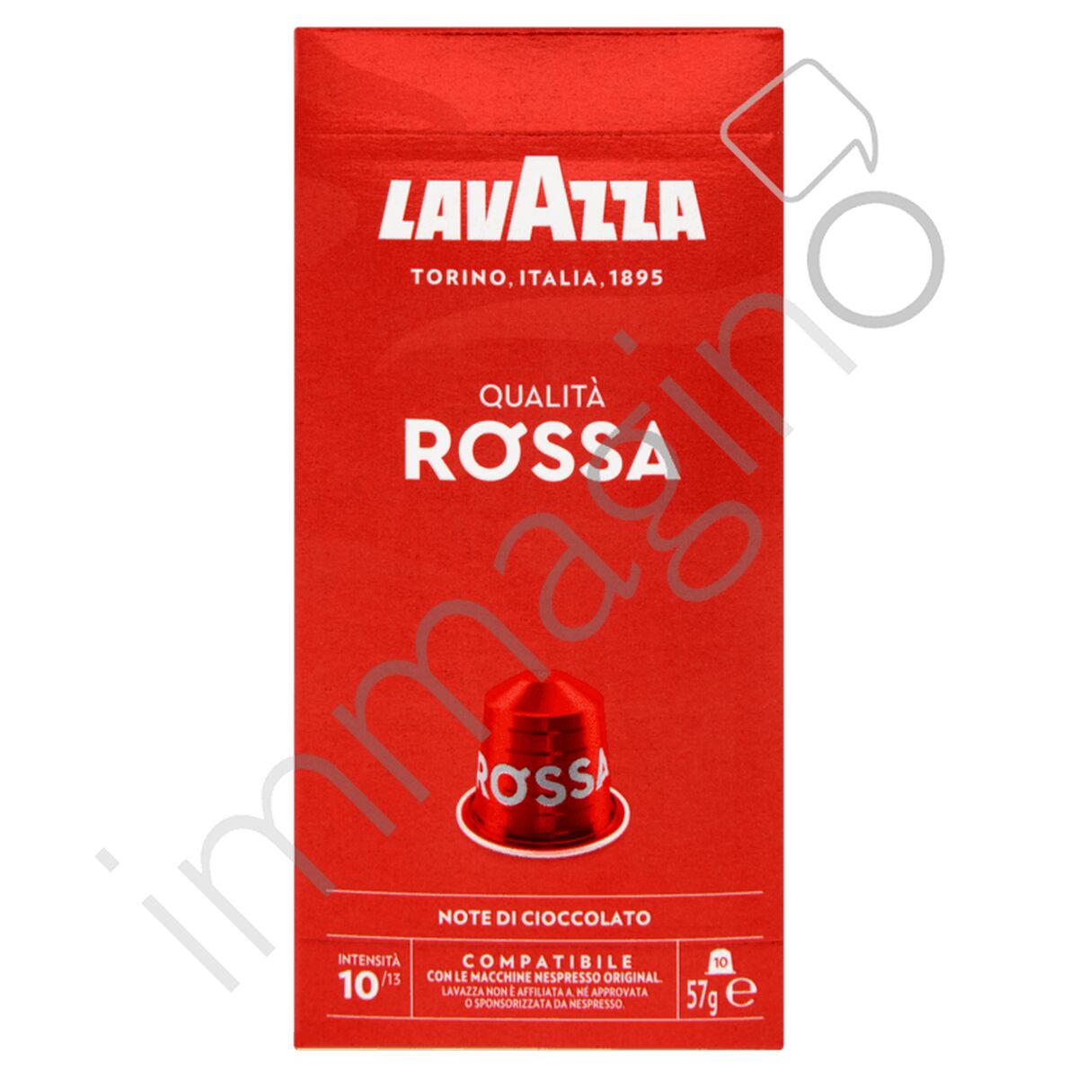 Koffiecapsules Lavazza Qualitá Rossa 10 Onderdelen (10 Stuks)