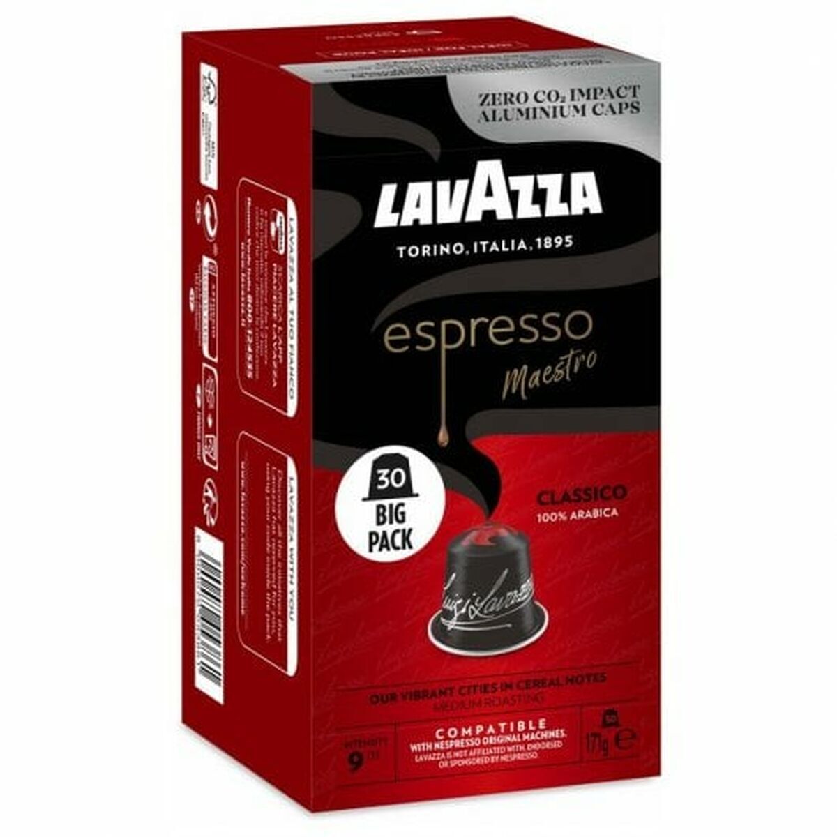 Koffiecapsules Lavazza Espresso Maestro 4 Onderdelen 30 Onderdelen (30 Stuks)