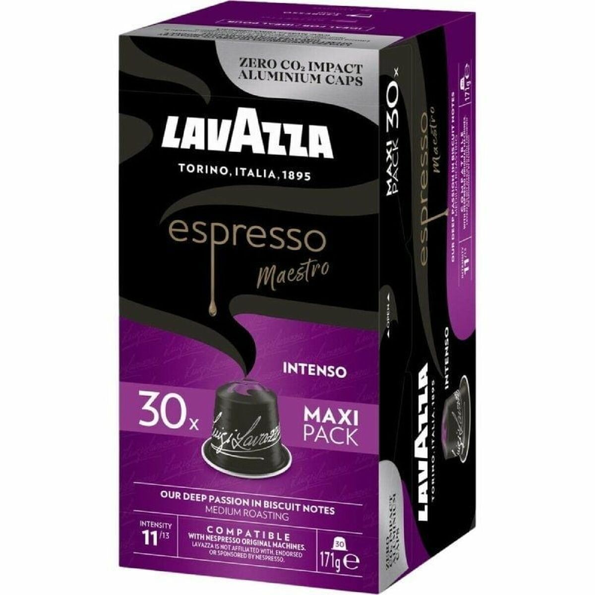 Koffiecapsules Lavazza Espresso Maestro Intenso 30 Onderdelen (30 Stuks)