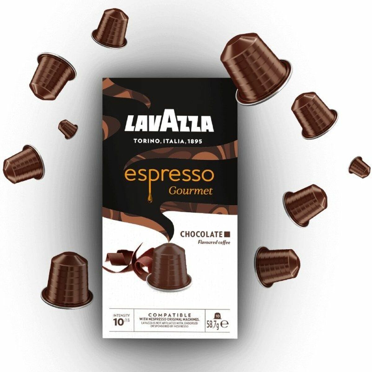 Koffiecapsules Lavazza Espresso Gourmet Chocolate 10 Onderdelen (10 Stuks)
