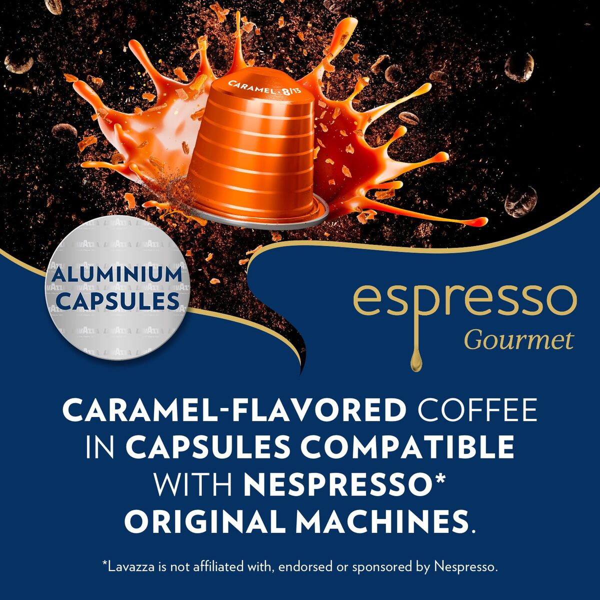 Koffiecapsules Lavazza Espresso Gourmet Caramel 10 Onderdelen (10 Stuks)