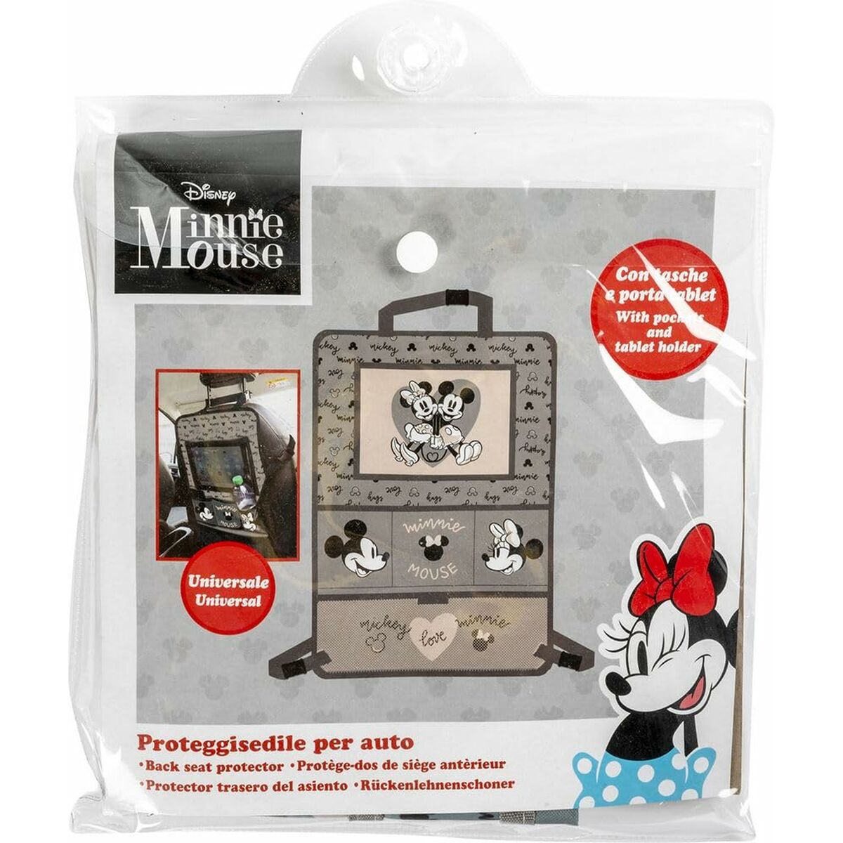 Image secondaire de l'Organisateur pour Siège de Voiture Minnie Mouse CZ11420