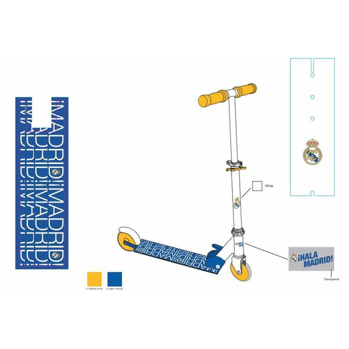 Image secondaire de Trottinette Unice Toys Aluminium 80 x 55,5 x 9,5 cm
