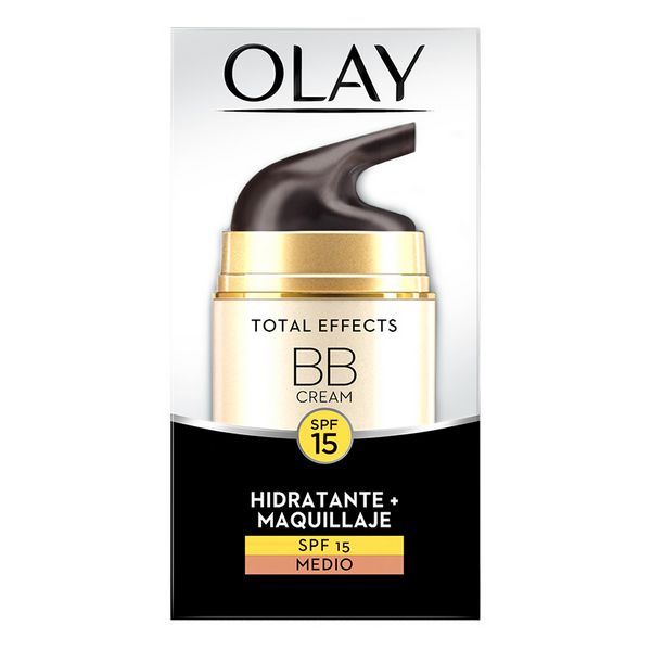 Crème Hydratante avec Couleur Total Effects Bb Cream Olay Spf 15 (50 ml)   