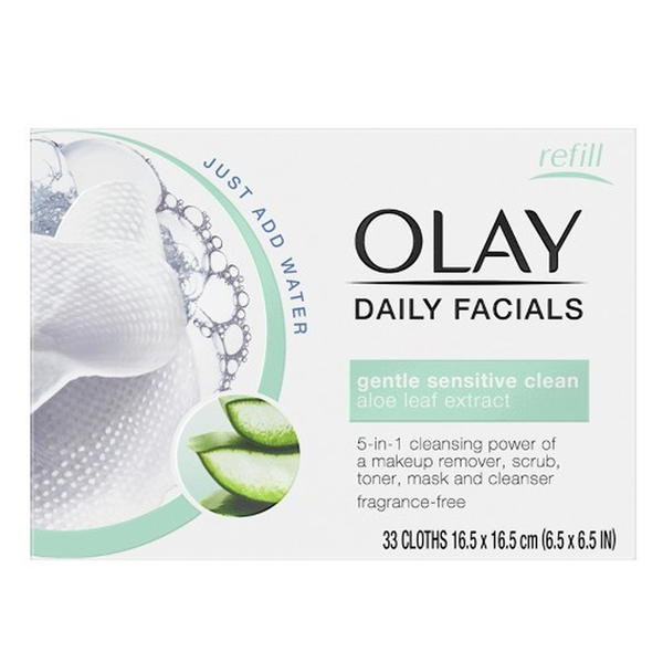 Lingettes démaquillantes Cleanse Daily Facials Micellar Olay (30 pcs) Peau sèche   