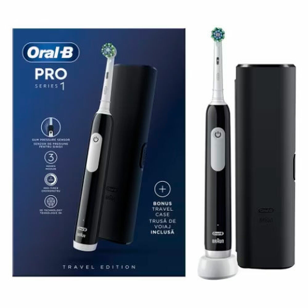 Elektrisk tandbørste Oral-B Pro 1 Sort