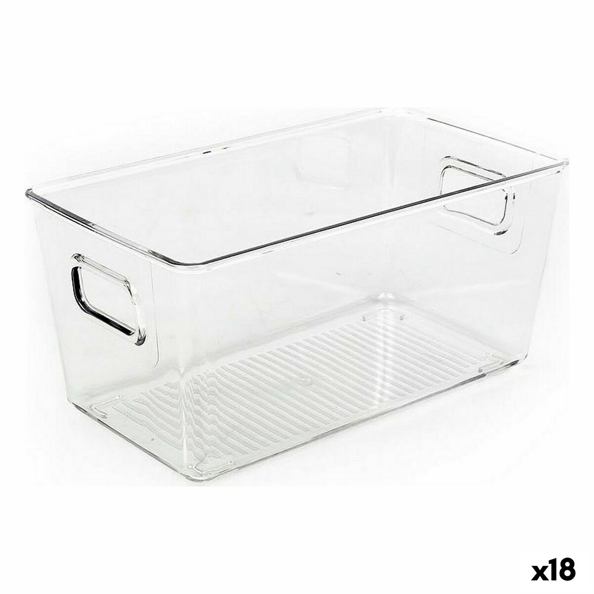 Boîte Multiusage Dem Transparent 23,5 x 13,3 x 11,5 cm (18 Unités)