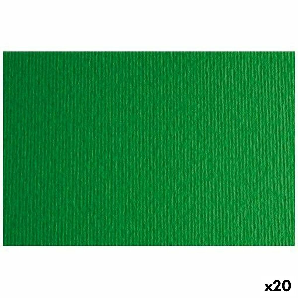 Papier carton Sadipal LR 200 Vert foncé Texturisée 50 x 70 cm (20 Unités)