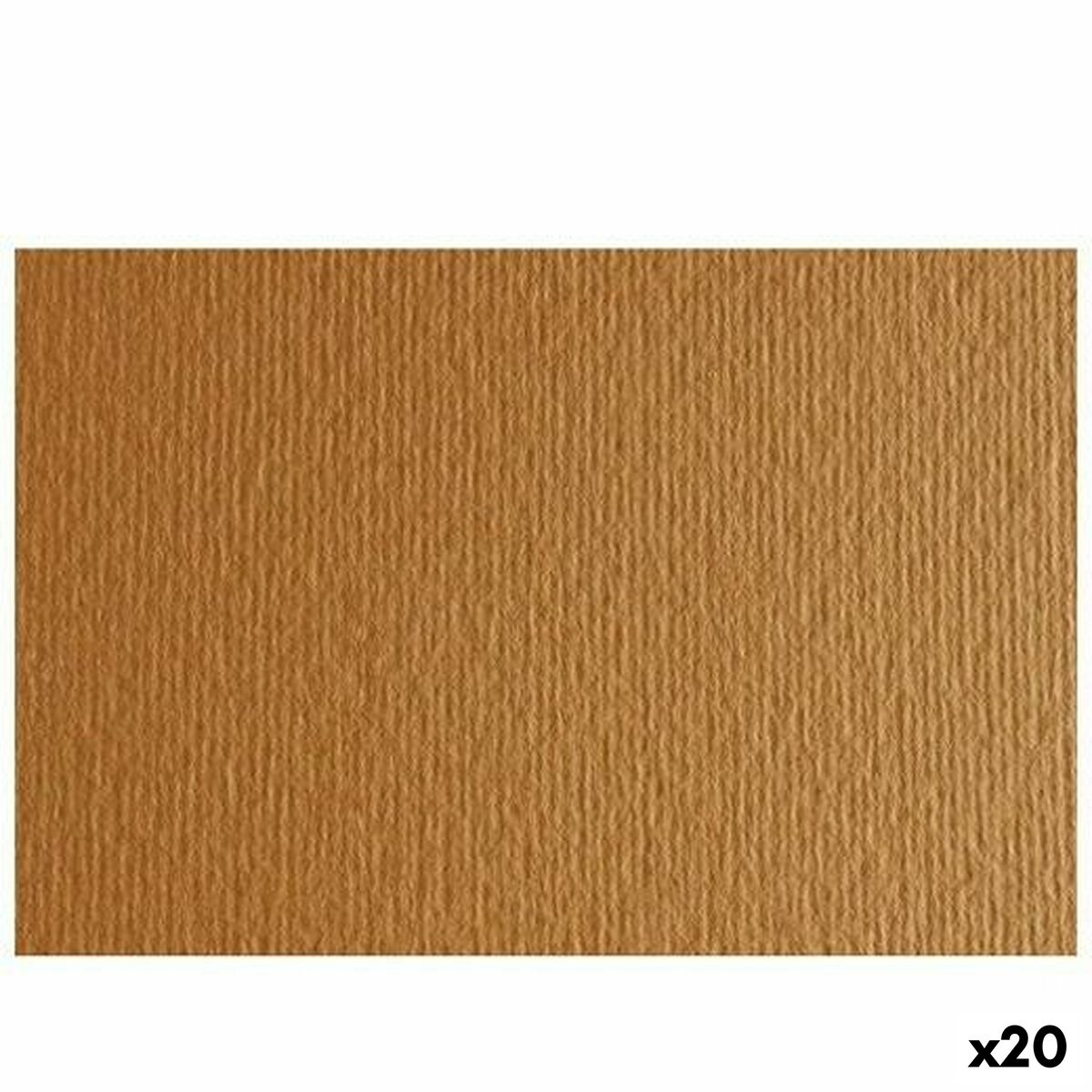 Papiers carton Sadipal LR 200 Texturisée Marron 50 x 70 cm (20 Unités)