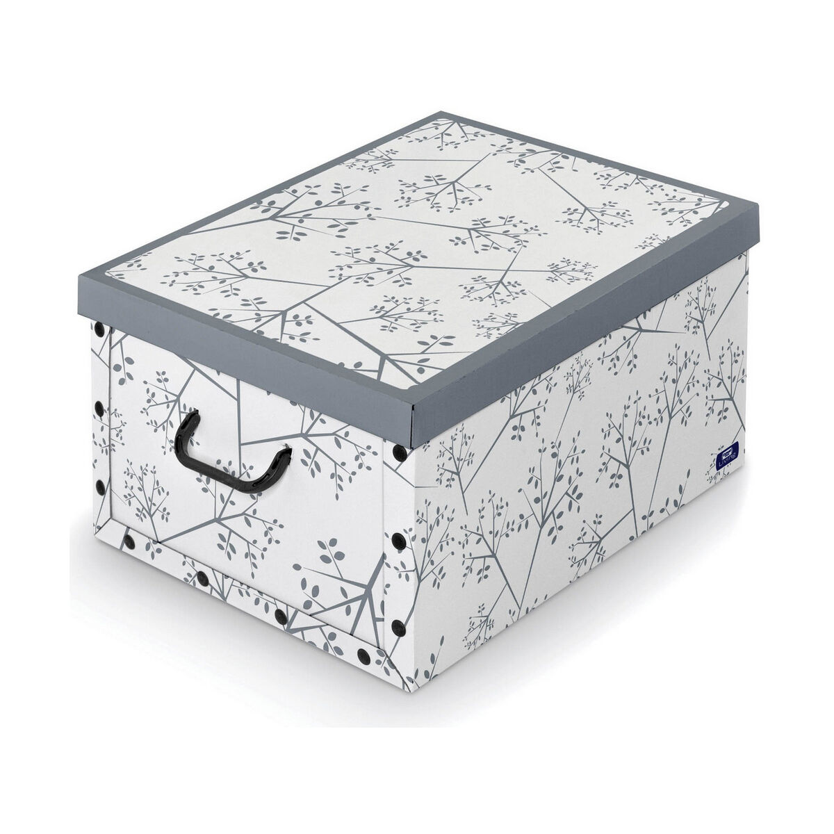 Multi-use Box Domopak Living White Cardboard (39 x 50 x 24 cm) 