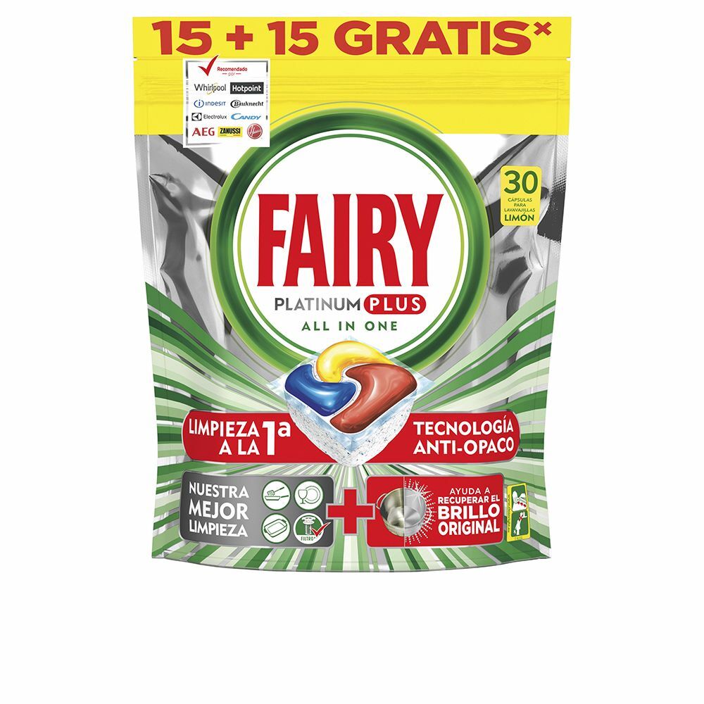 Vaatwastabletten Fairy Platinum Plus Citroen (30 uds)