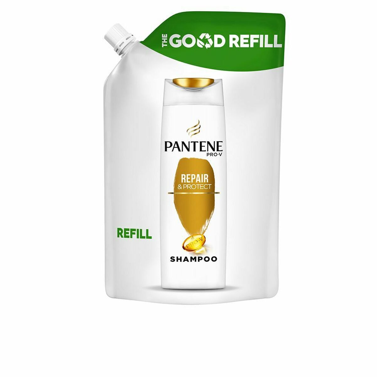 Champú Pantene Repair & Protect Good Refill (480 ml)