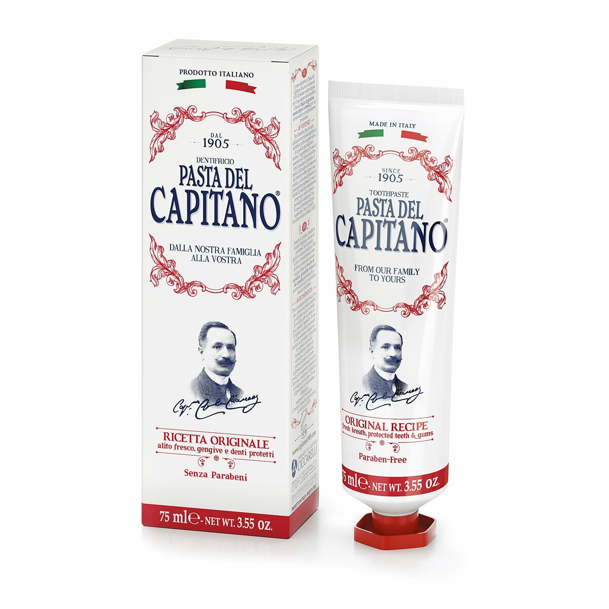Dentifrice Pasta Del Capitano Original Recipe (75 ml)