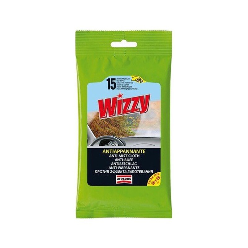 Anti-mist Arexons Wizzy Wipes (15 uds)
