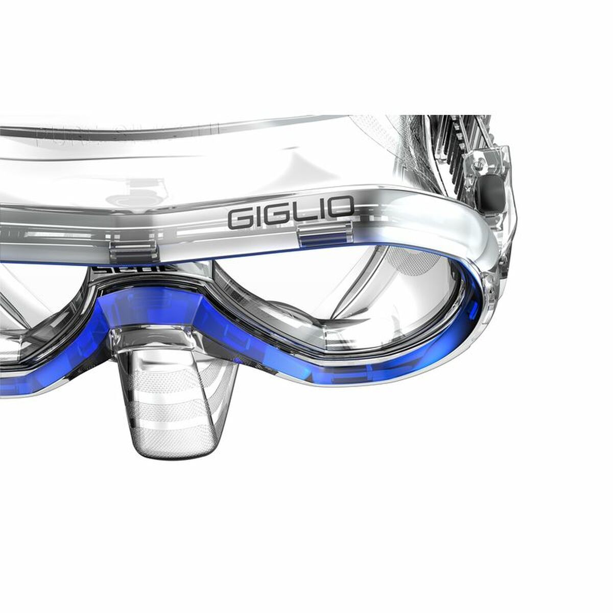Image secondaire de Masque de plongée Seac Giglio Bleu