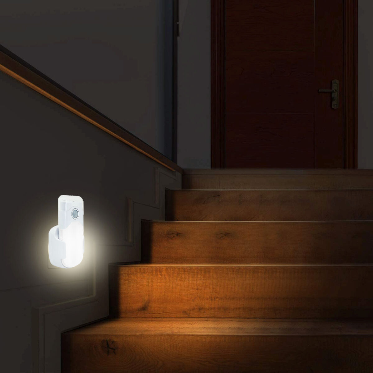 Night light Velamp NIGHT GUARD 2 Polycarbonate (PC)