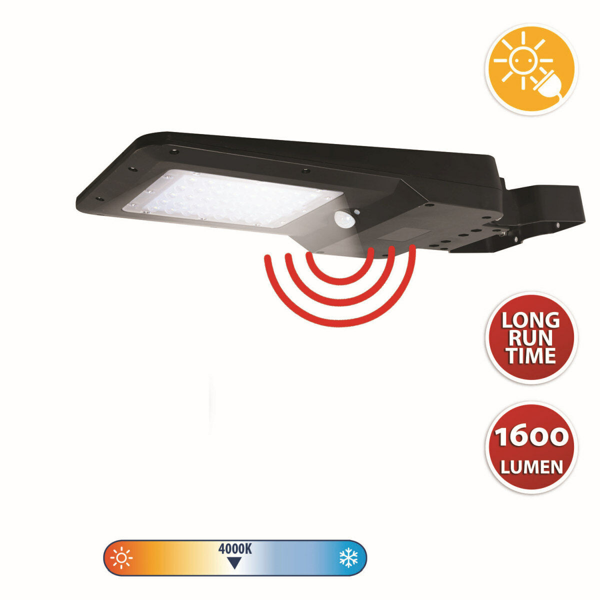 Street lamp Velamp CRUISER Polycarbonate 15 W 1600 lm