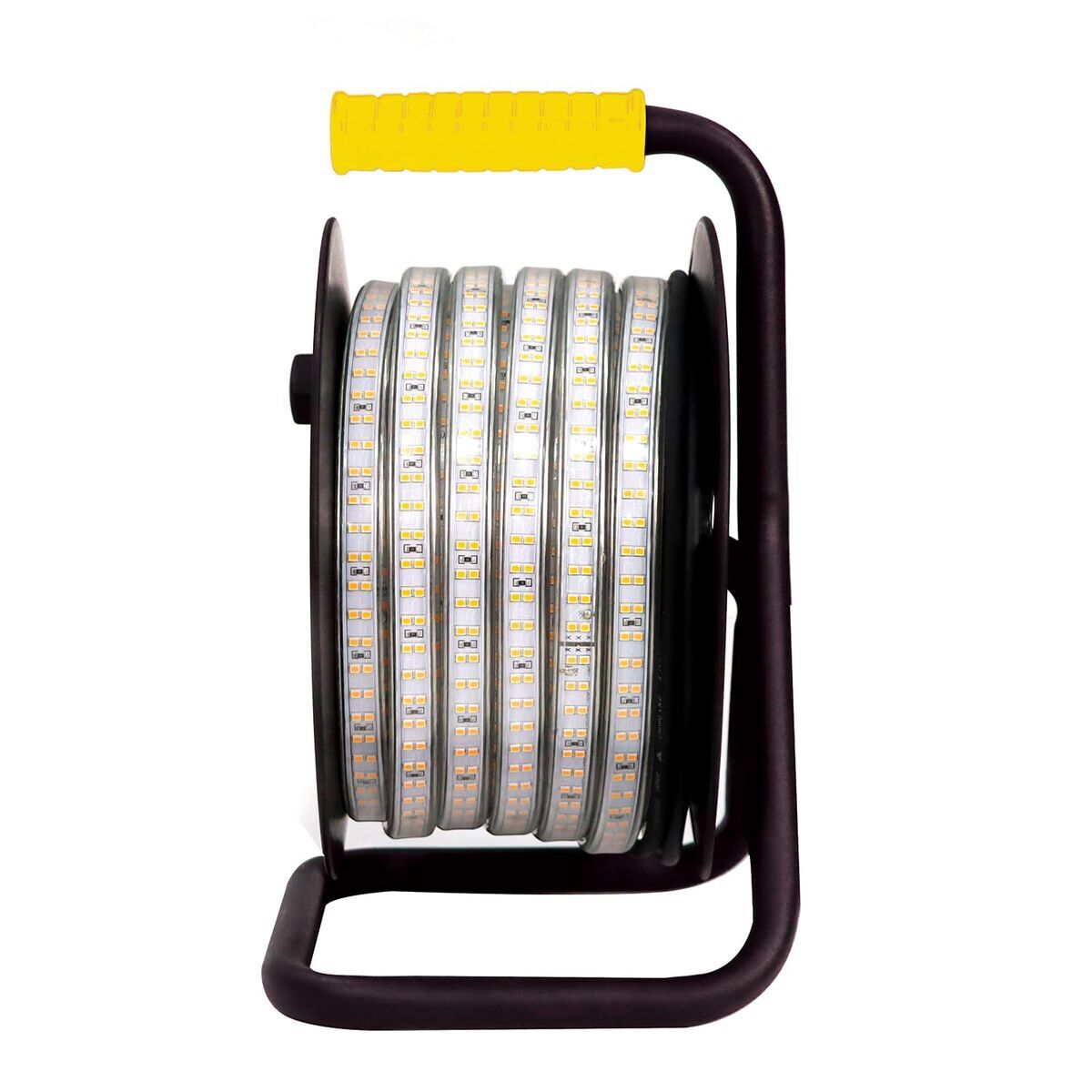 LED-strips Stak 185 W 15 m LED Licht 4000 K Zwart Transparant