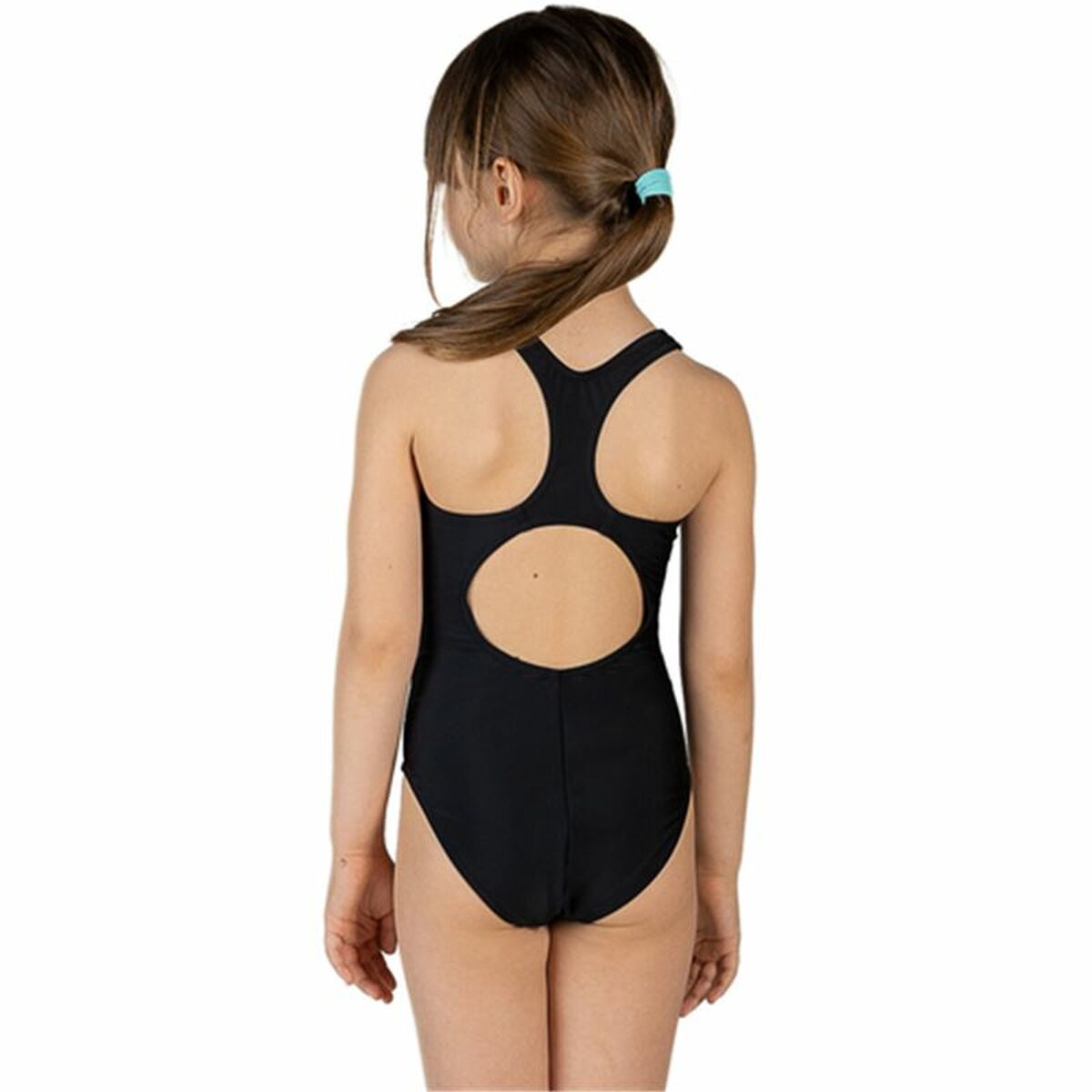 Image secondaire de Maillot de Bain Fille Aquarapid Costume Noir