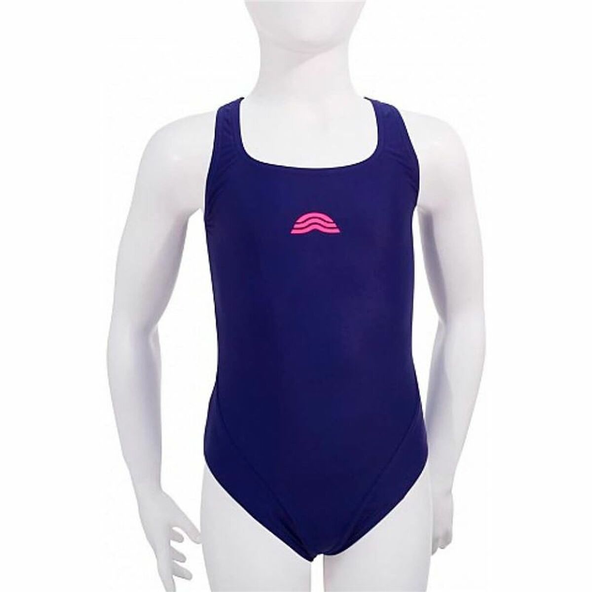 Maillot de Bain Fille Aquarapid Costume Violet