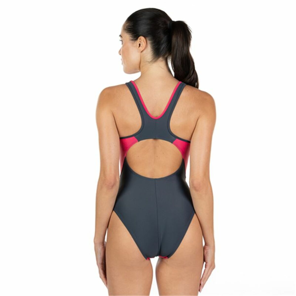 Image secondaire de Maillot de bain femme Aquarapid Aquarapid Gris