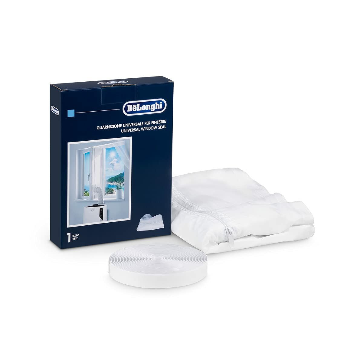 Raamafdichting voor airconditioning DeLonghi DLSA012 Wit