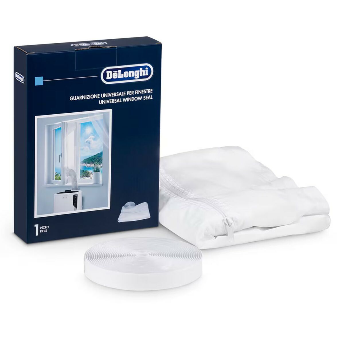 Raamafdichting voor airconditioning DeLonghi DLSA012 Wit