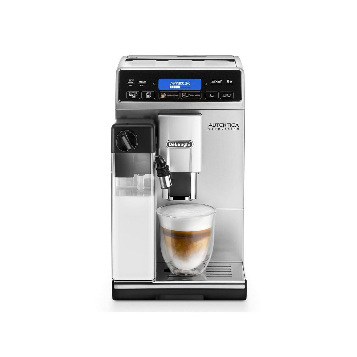 Superautomatisk kaffemaskine DeLonghi Sort Sølvfarvet 1450 W 15 bar 1,4 L